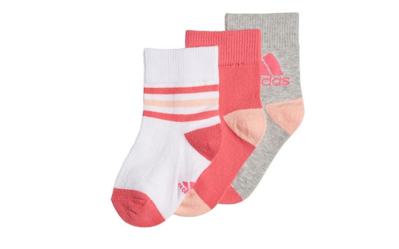 Adidas Calcetines Adidas Lk Ankle 3Pp Blanco Rosa Gris Dj2268 - Farbe: Eu 27-30Größe: DAMEN- Erzeugniscode: 4059807441307