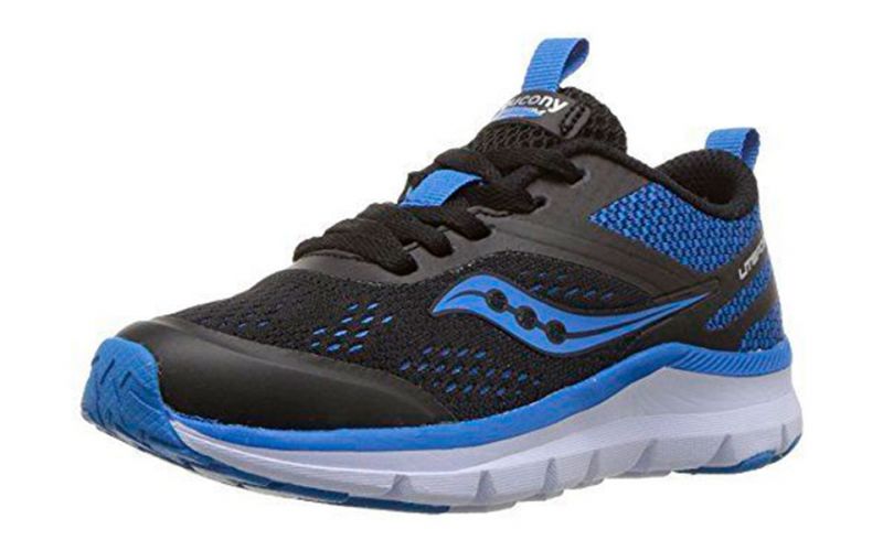 saucony running bambino nere