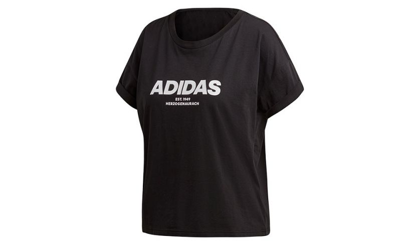 Adidas Camiseta Essentials Negro Blanco Mujer - Farbe: Eu SGröße: DAMEN- Erzeugniscode: 4060507756943