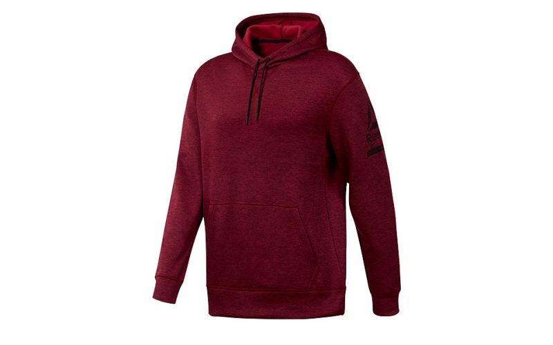 Reebok Sudadera Wor Thermowarm Hoodie Rojo - Farbe: Eu LGröße: HERREN- Erzeugniscode: 4060513279214