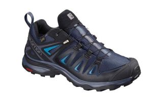 SALOMON X ULTRA 3 GTX AZUL NEGRO MUJER L40468200