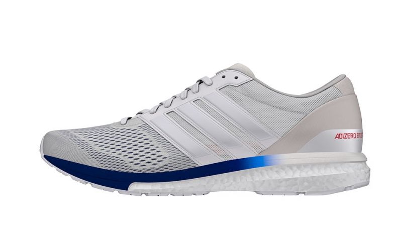 ADIDAS Adizero Boston 6 White Boost Technology