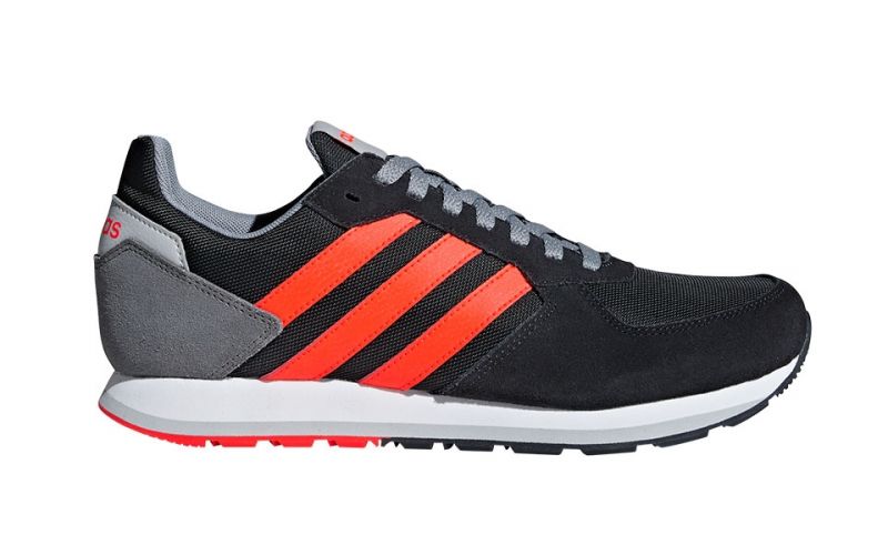 ADIDAS 8K PRETO VERMELHO, DESIGN ATRATIVO E COMODO