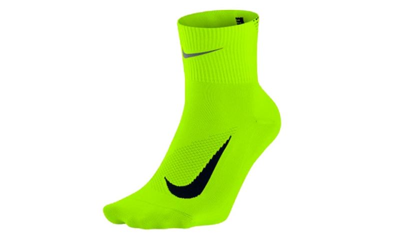 Calcetines Nike Elite Lightweight Amarillo Fluor Súper ligeros