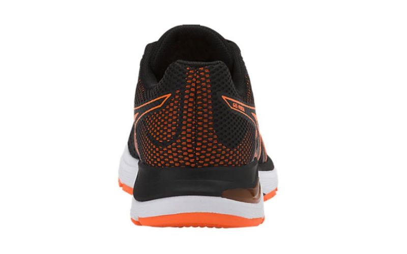 Asics Gel Pulse 10 negro naranja Al mejor precio