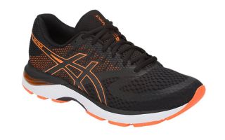 ASICS GEL PULSE 10 NEGRO NARANJA 1011A007 001