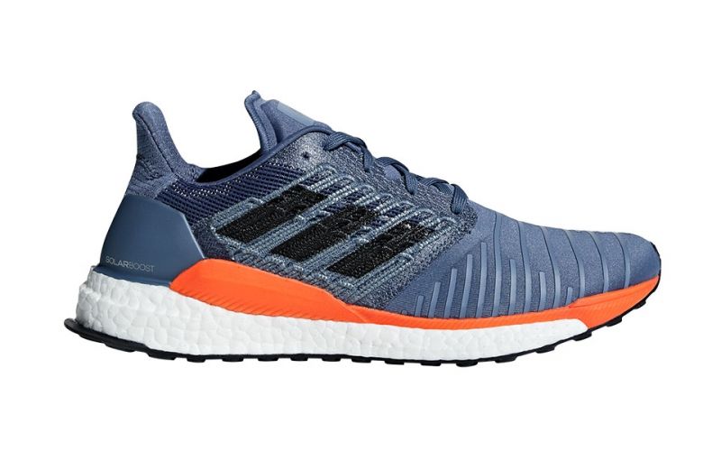 ADIDAS SOLAR BOOST CINZENTO LARANJA, MOVIMENTO NATURAL