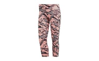 adidas MALLAS ADIDAS 3/4 D2M RR AOP 34 NARANJA PRINT