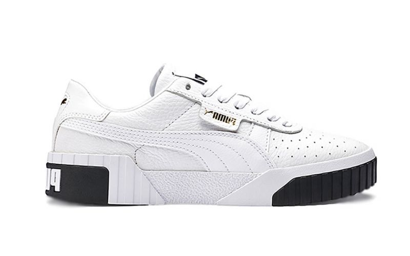 Puma Cali White Black Women Sneakers Puma Women Fashion Sneakers