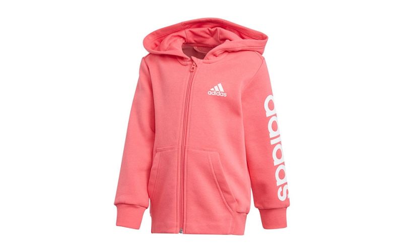 Adidas Tracksuit Rosa Gris Niña atractivo