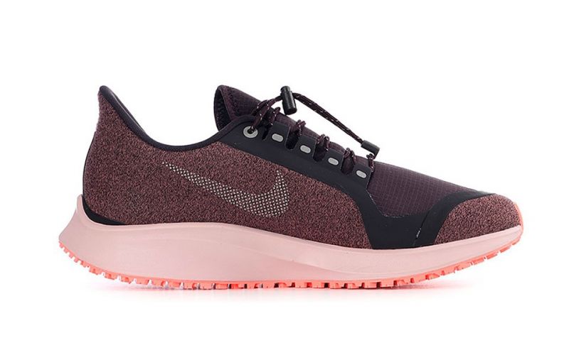 Nike Zoom Pegasus 35 Shield Gris Rosa - Repelentes al agua