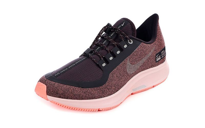 Nike Air Zoom Pegasus 35 Gris Rosa Mujer - Repelentes al agua