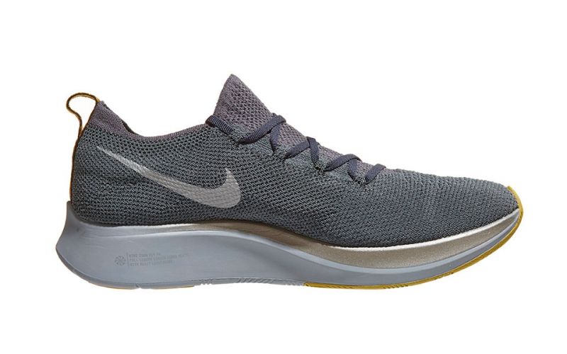 triángulo terciopelo electo Nike Zoom Fly Flyknit Gris Oscuro - Aumenta tu velocidad