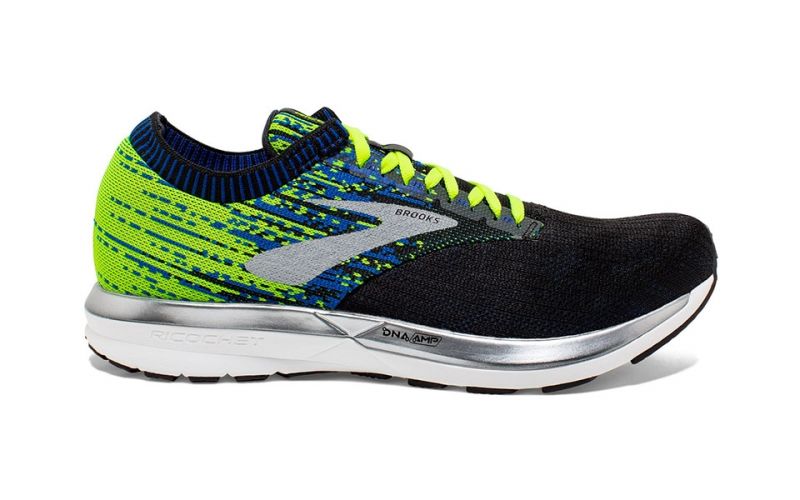 Brooks Ricochet Schwarzes Grün 1102931D004 - Farbe: Eu 43Größe: HERREN- Erzeugniscode: 190340473456