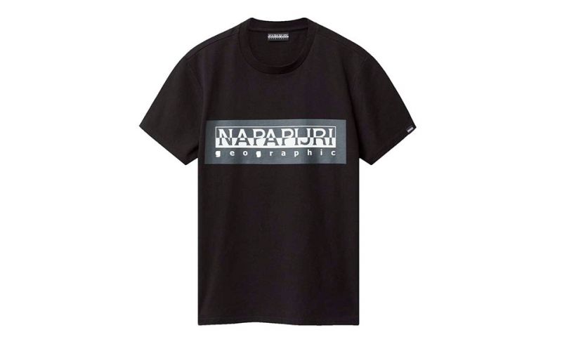 Napapijri Camiseta Sele Negro Blanco - Farbe: Eu XlGröße: HERREN- Erzeugniscode: 5400852273044