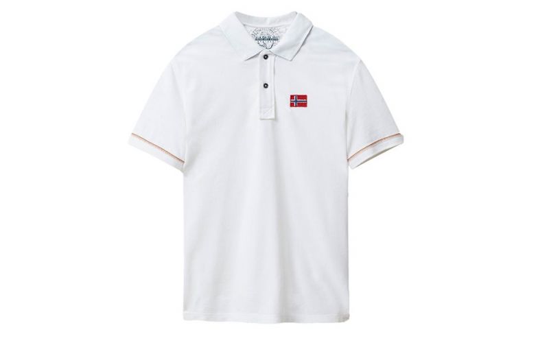Napapijri Polo Erli Bright Blanco - Farbe: Eu MGröße: HERREN- Erzeugniscode: 5400852283128