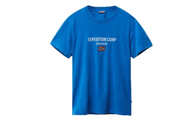 Napapijri Camiseta Sonthe Azul - Farbe: Eu MGröße: HERREN- Erzeugniscode: 5400852298405