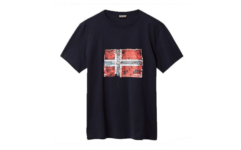 Napapijri Camiseta Seitem Azul Marino - Farbe: Eu XlGröße: HERREN- Erzeugniscode: 5400852305578