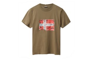 Napapijri CAMISETA SEITEM VERDE