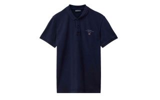 Napapijri POLO ELBAS 2 BLEU MARINE