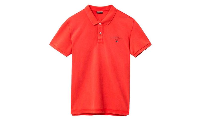Napapijri Polo Elbas 2 Rojo - Farbe: Eu LGröße: HERREN- Erzeugniscode: 5400852305660