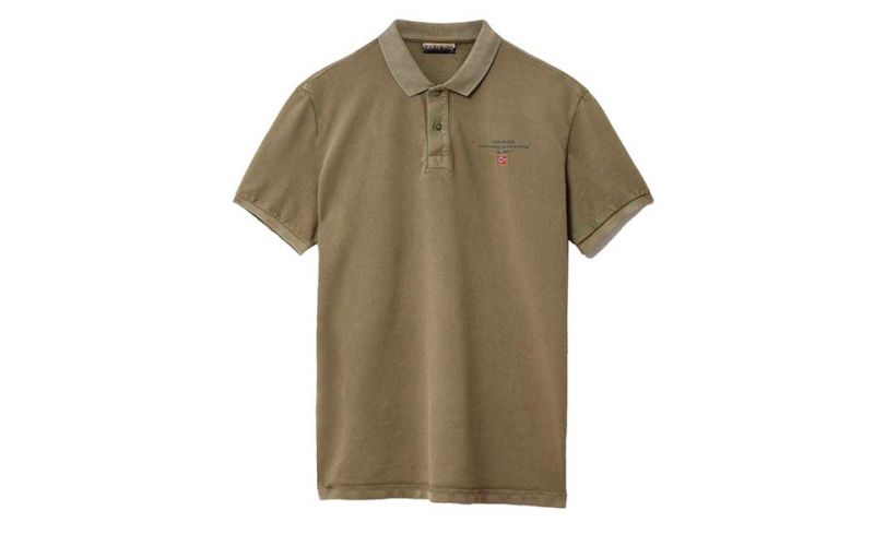 Napapijri Polo Elbas 2 Verde Olivo - Farbe: Eu MGröße: HERREN- Erzeugniscode: 5400852305851