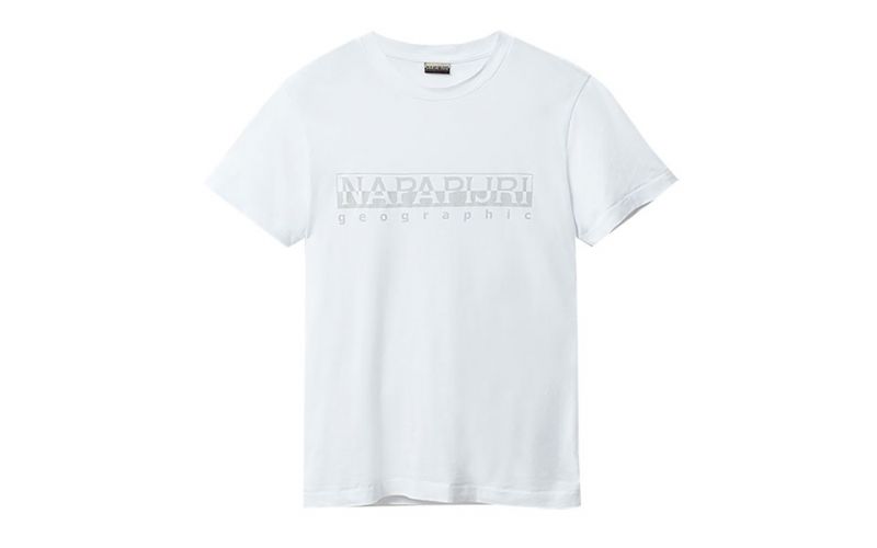 Napapijri Camiseta Sevora Blanco - Farbe: Eu LGröße: HERREN- Erzeugniscode: 5400852307886