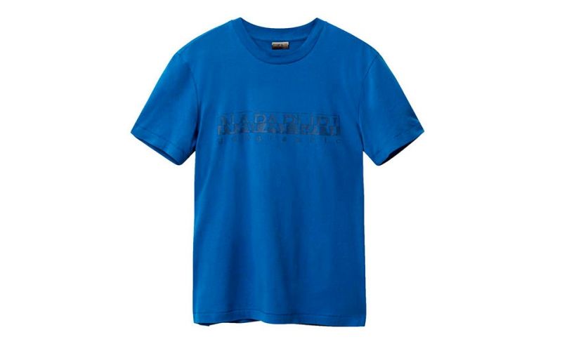 Napapijri Camiseta Sevora Azul - Farbe: Eu LGröße: HERREN- Erzeugniscode: 5400852307466