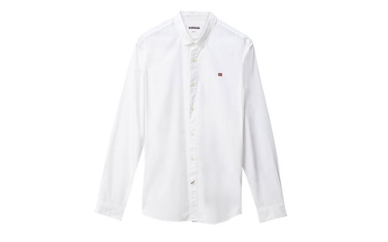 Napapijri Camisa Giulian Blanco - Farbe: Eu MGröße: HERREN- Erzeugniscode: 5400852301198