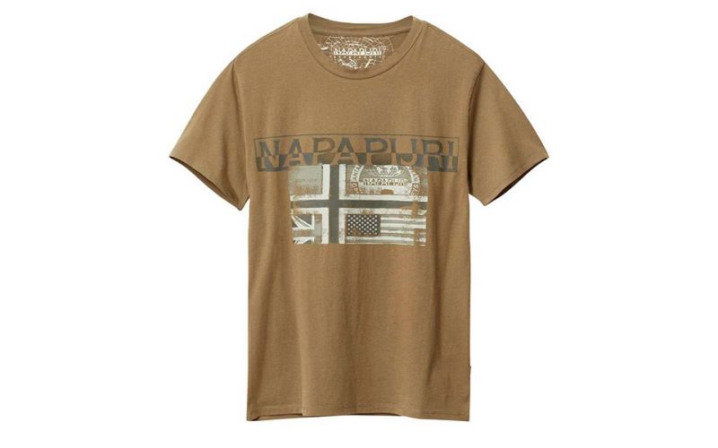 Napapijri Camiseta Sawy Verde Olivo - Farbe: Eu XlGröße: HERREN- Erzeugniscode: 5400852301938