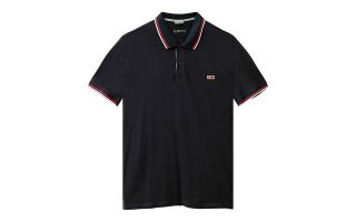 POLO TALY STRETCH STRIPE NEGRO