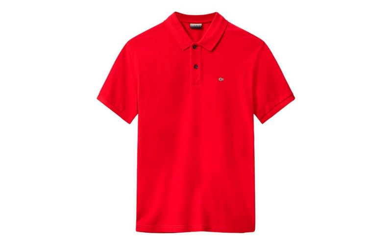 Napapijri Polo Elios Rojo - Farbe: Eu SGröße: HERREN- Erzeugniscode: 5400852332956