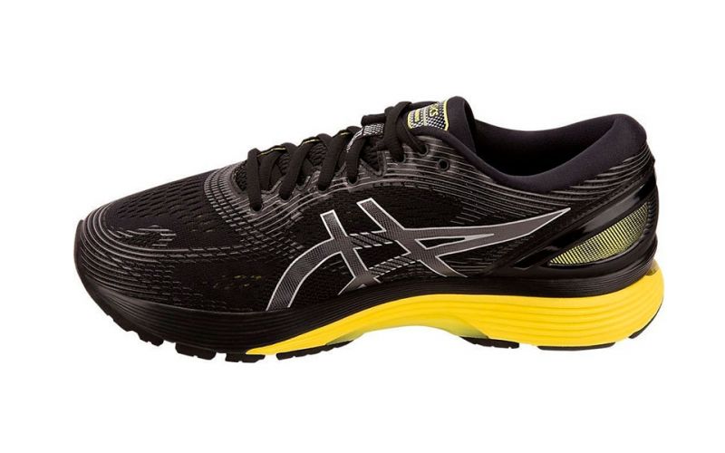 asics nimbus 21 black yellow