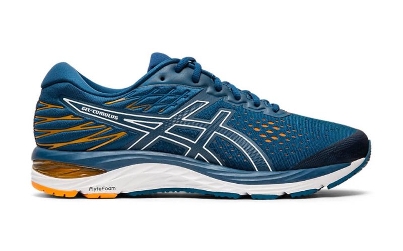 asics bleu et orange