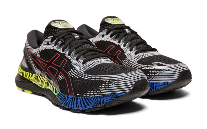 Residencia de múltiples fines innovación Asics Gel Nimbus 21 Ls Negro multicolor - Tecnología en tus pisadas