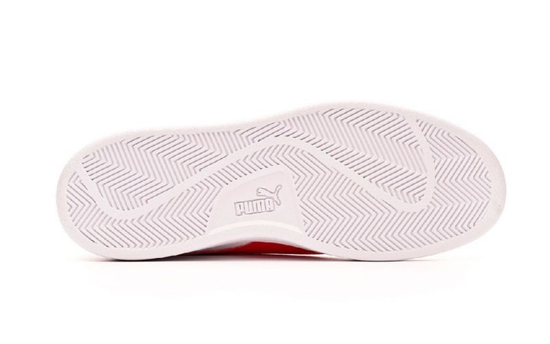 puma smash v2 rouge