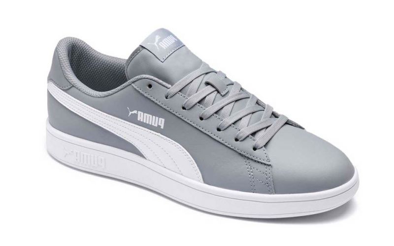 Puma Smash V2 L Grey White - Quality, design and comfort
