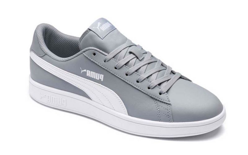 Puma Smash V2 L Gris Blanco - Calidad, diseño y comodidad