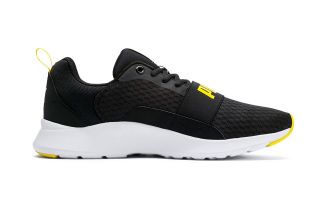 Puma WIRED NEGRO AMARILLO 366970 05