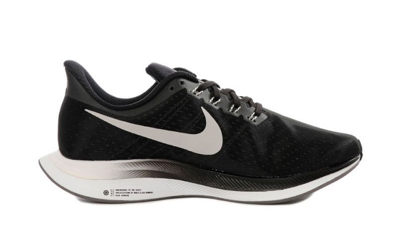 Flor de la ciudad Mentalidad Familiarizarse Nike Air Zoom Pegasus 35 Turbo Negro Mujer - Soporte firme