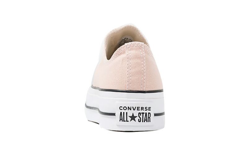 converse rosa pallido