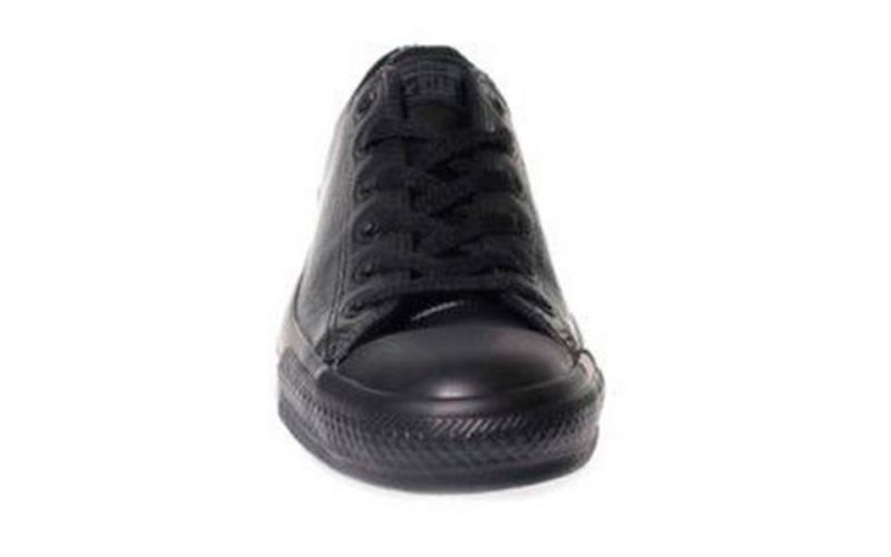 converse ox mono black