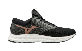 MIZUNO WAVE POLARIS NEGRO ROSA MUJER J1GD1981 03