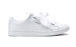 puma vikky ribbon white