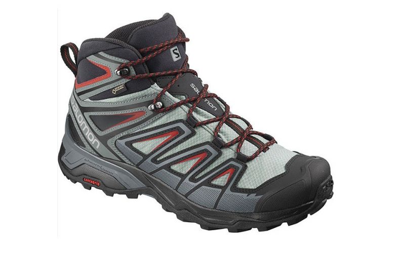 Salomon X Ultra 3 Mid Gtx Grau Grün L40662000 - Farbe: Eu 41 1/3Größe: HERREN- Erzeugniscode: 889645910567