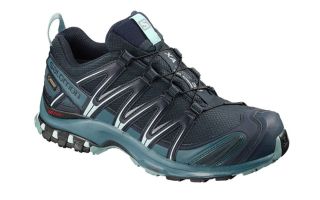 SALOMON XA PRO 3D GTX MARINO VERDE MUJER L40672300