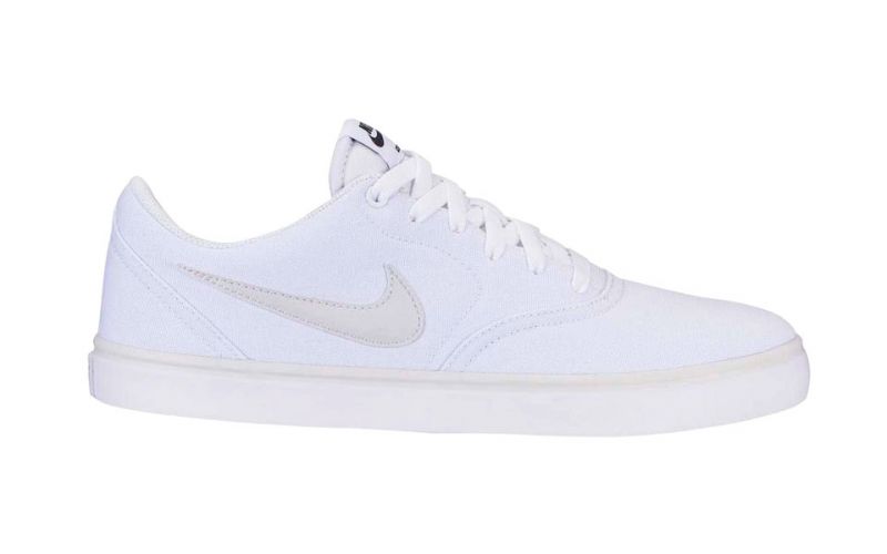 nike sb check solar canvas white