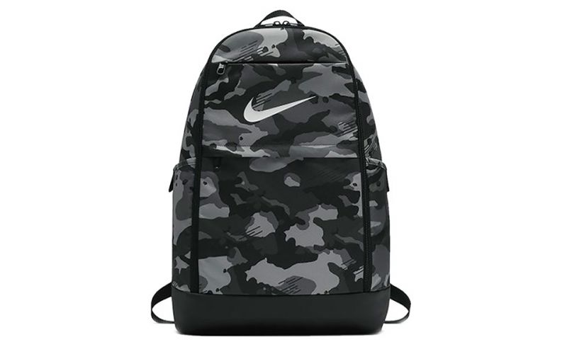 Mochila Nike Xl Camuflaje Gris - Con gran