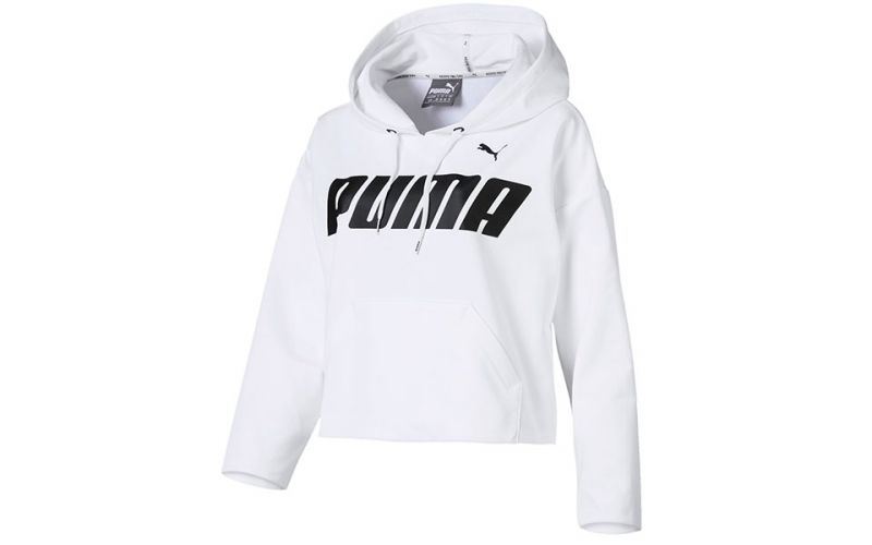 sudadera puma blanca mujer