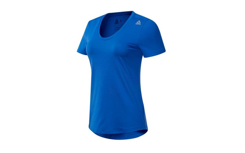 Reebok Camiseta Workout Ready Speedwick Azul Mujer - Farbe: Eu MGröße: DAMEN- Erzeugniscode: 4061617181724